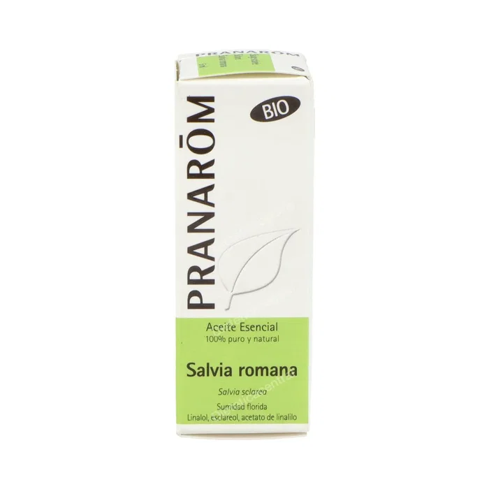 PRANAROM Aceite esencial de Salvia romana BIO 5ml PRANAROM Aceite esencial de Salvia romana BIO 5ml