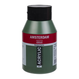 Amsterdam Standard Series Pintura Acrílica Verde Oliva Oscuro 622 de 1000 ml
