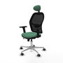 PIQUERAS Y CRESPO Silla de oficina Jorquera Verde esmeralda y Negro