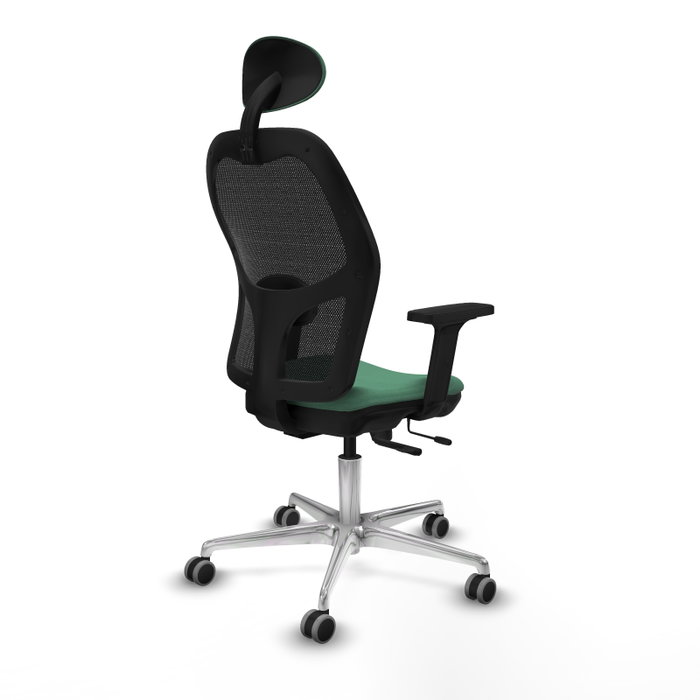 PIQUERAS Y CRESPO Silla de oficina Jorquera Verde esmeralda y Negro PIQUERAS Y CRESPO Silla de oficina Jorquera Verde esmeralda y Negro