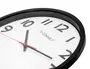 Reloj de Pared Q-connect Redondo Plástico Oficina 34 cm Marco Negro