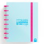 Carchivo Agenda Ingeniox Sin Fecha A5 Neón Azul Pastel