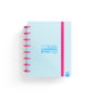 Carchivo Agenda Ingeniox Sin Fecha A5 Neón Azul Pastel