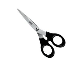 Leitz Tijeras de Oficina Acero Inoxidable 165 mm Color Negro