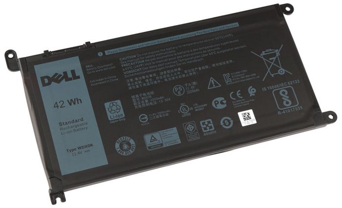 Dell Batería de iones de litio para portátil, 42Wh, 3 celdas Dell Batería de iones de litio para portátil, 42Wh, 3 celdas