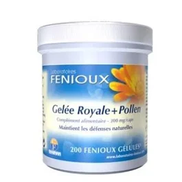FENIOUX Jalea Real+Polen 200 Cápsulas Refuerza Sistema Inmunitario