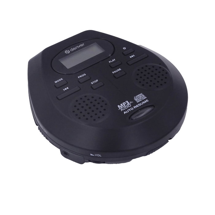 Denver DMP-395B Reproductor de CD y MP3 portátil Negro Denver DMP-395B Reproductor de CD y MP3 portátil Negro