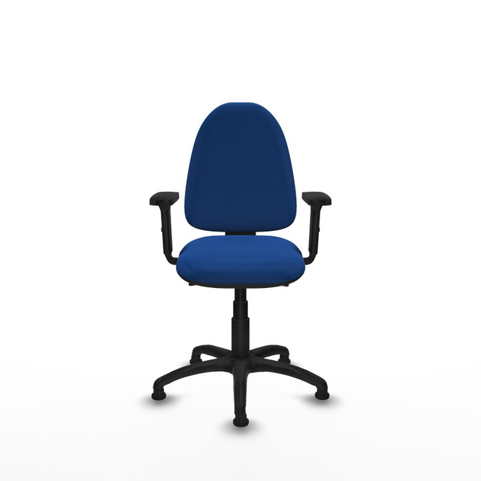 PIQUERAS Y CRESPO Silla de oficina Aýna Azul con mecanismo Asincro