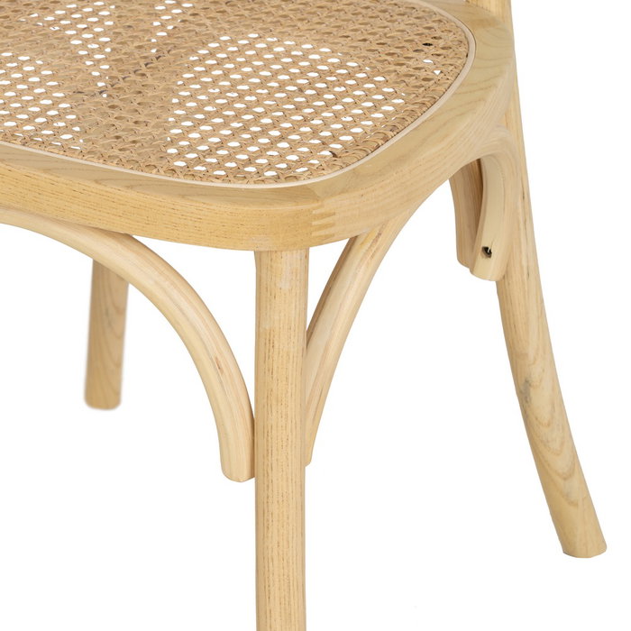 Silla Natural Madera de Olmo Salón 44,50 X 41,50 X 89 cm Silla Natural Madera de Olmo Salón 44,50 X 41,50 X 89 cm