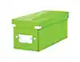 Leitz Caja Click&Store para CDs Color Verde 143x147x352 mm Volumen 5 Litros