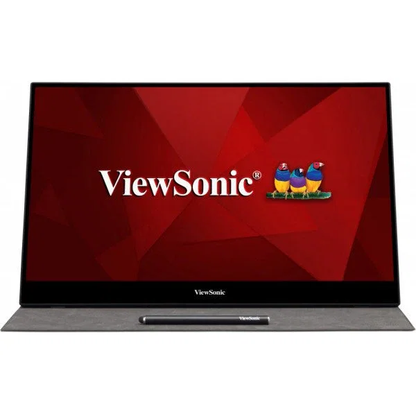 ViewSonic TD1655 Monitor Táctil Portátil 15.6" IPS Full HD 1920x1080 USB-C Altavoces 1.6W 6.5ms Negro/Plata