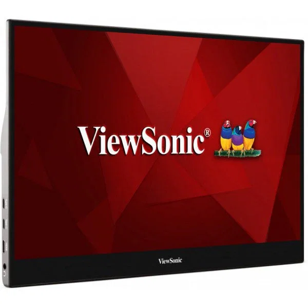 ViewSonic TD1655 Monitor Táctil Portátil 15.6" IPS Full HD 1920x1080 USB-C Altavoces 1.6W 6.5ms Negro/Plata