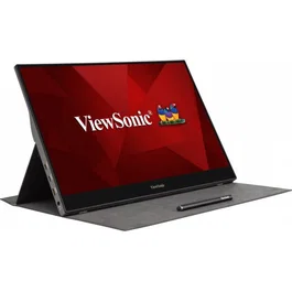 ViewSonic TD1655 Monitor Táctil Portátil 15.6" IPS Full HD 1920x1080 USB-C Altavoces 1.6W 6.5ms Negro/Plata