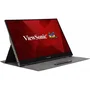 ViewSonic TD1655 Monitor Táctil Portátil 15.6" IPS Full HD 1920x1080 USB-C Altavoces 1.6W 6.5ms Negro/Plata