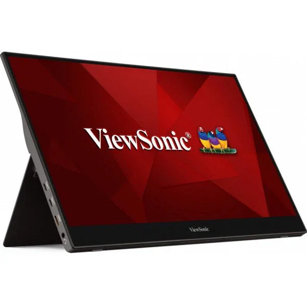 ViewSonic TD1655 Monitor Táctil Portátil 15.6" IPS Full HD 1920x1080 USB-C Altavoces 1.6W 6.5ms Negro/Plata