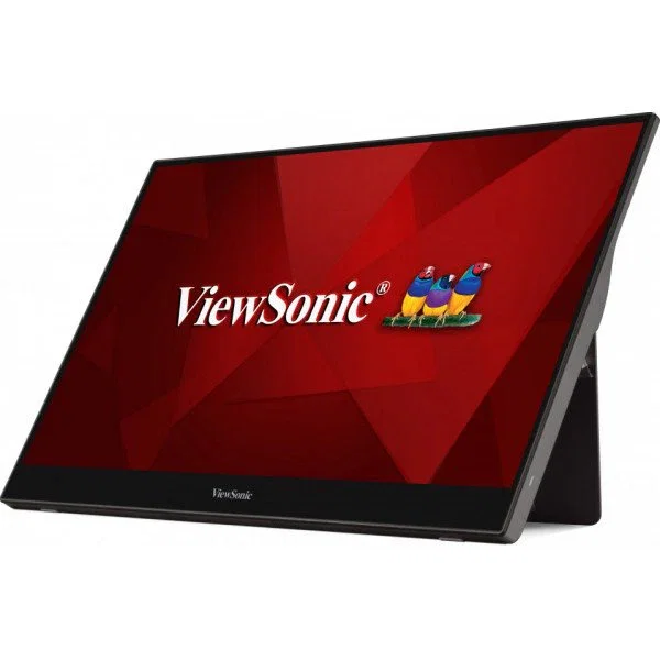 ViewSonic TD1655 Monitor Táctil Portátil 15.6" IPS Full HD 1920x1080 USB-C Altavoces 1.6W 6.5ms Negro/Plata