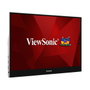 ViewSonic TD1655 Monitor Portátil Táctil 15.6 Pulgadas Full HD IPS USB-C y Mini HDMI, Negro/Plata