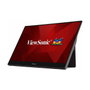 ViewSonic TD1655 Monitor Portátil Táctil 15.6 Pulgadas Full HD IPS USB-C y Mini HDMI, Negro/Plata