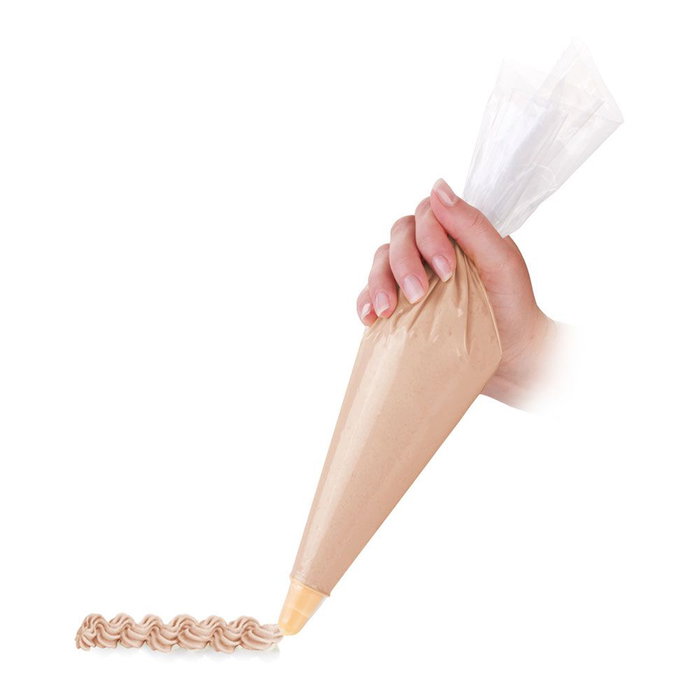 Tescoma Delícia Bolsa Pastelera 30 cm con 10 Bolsas y 6 Boquillas Decoración Lavavajillas