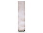 Giftdecor Jarron Cilindro de Cristal Gris 15 cm Diámetro x 60 cm Alto