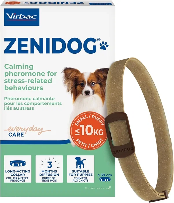 Virbac Collar ZENIDOG® Talla S 39cm para Perros < 10kg y Cachorros