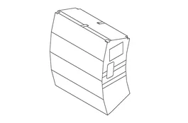 JBLPRO Cubierta 67 cm Ancho x 15 cm Alto x 114 cm Largo