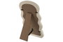 DKD Home Decor Espejos Irregulares de MDF y Cristal (Surtido de 2 piezas)