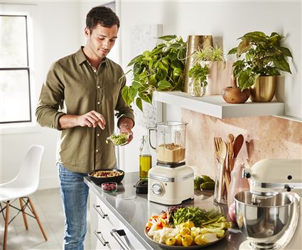 Kitchenaid 5KSB4026 Batidora de Vaso K400 Artisan Almendra