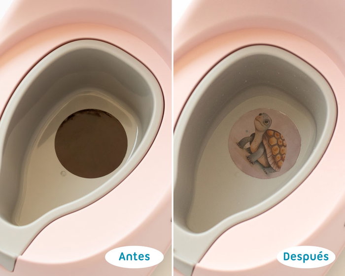 KioKids Pegatinas Termosensibles para Orinal con Dibujos de Animalitos que Aparecen con el Calor +24 Meses Pack 10 Unidades Multicolor Vinilo KioKids Pegatinas Termosensibles para Orinal con Dibujos de Animalitos que Aparecen con el Calor +24 Meses Pack 10 Unidades Multicolor Vinilo