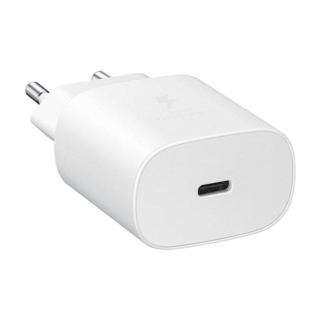 Samsung Cargador Rápido de Pared EP-TA800XWEGWW 25W con Cable USB Tipo-C para Smartphones