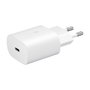 Samsung Cargador Rápido de Pared EP-TA800XWEGWW 25W con Cable USB Tipo-C para Smartphones
