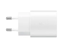 Samsung EP-TA800 Cargador Pared USB-C 25W con Carga Rápida y Cable USB-C a USB-C 1m - Blanco