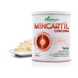 Soria Natural Mincartil Cúrcuma 300g Complemento Alimenticio Articular