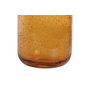 DKD Home Decor Set de 6 Vasos de Cristal Burbujas Ámbar 320ml