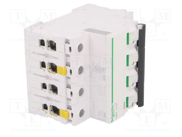 SCHNEIDER ELECTRIC iC60H Interruptor magnetotérmico 4 polos 32A Curva D