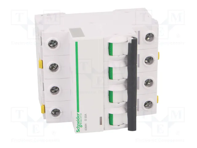 SCHNEIDER ELECTRIC iC60H Interruptor magnetotérmico 4 polos 32A Curva D