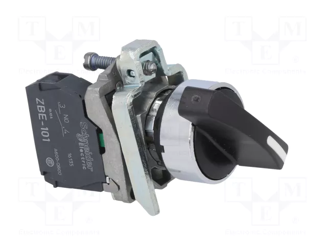 SCHNEIDER ELECTRIC Interruptor Rotativo Harmony XB4 22mm Negro SCHNEIDER ELECTRIC Interruptor Rotativo Harmony XB4 22mm Negro