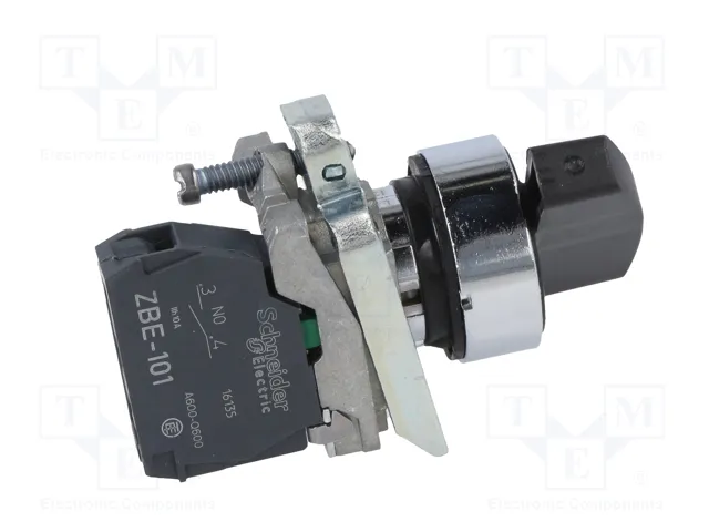 SCHNEIDER ELECTRIC Interruptor Rotativo Harmony XB4 22mm Negro SCHNEIDER ELECTRIC Interruptor Rotativo Harmony XB4 22mm Negro