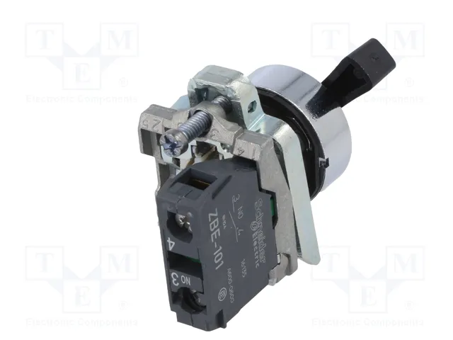 SCHNEIDER ELECTRIC Interruptor Rotativo Harmony XB4 22mm Negro SCHNEIDER ELECTRIC Interruptor Rotativo Harmony XB4 22mm Negro