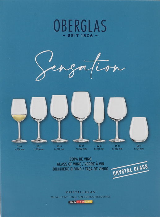 Oberglas Set 6 Copas Vino Sensatio 39 Cl