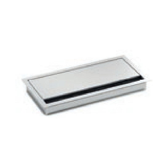 Bachmann Loop Square Kabeldurchfuhung 240mm Plata Bachmann Loop Square Kabeldurchfuhung 240mm Plata