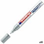 Edding Marcador Permanente 750 Plata Set de 10