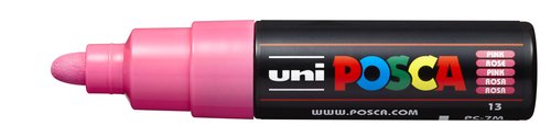 POSCA Marcador PC-7M Punta Forma de Bala 4,5-5,5 mm Rosa POSCA Marcador PC-7M Punta Forma de Bala 4,5-5,5 mm Rosa