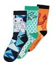 Difuzed Pokémon Pack de 3 Pares de Calcetines Crew 39-42