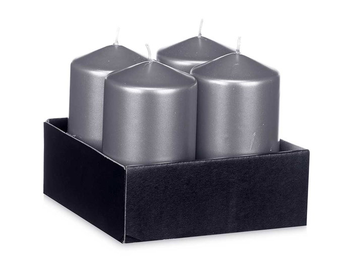 Acorde Vela Taco Plata 13 cm (Set de 24)