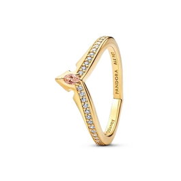 Anillo Mujer Pandora 164334C01-52 12 Dorado