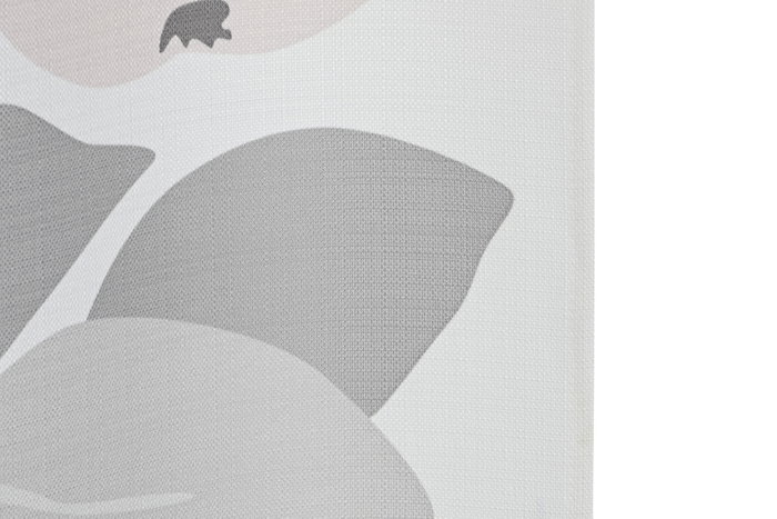 DKD Home Decor Cortina de Poliéster Impresa Multicolor con 8 Anillas DKD Home Decor Cortina de Poliéster Impresa Multicolor con 8 Anillas