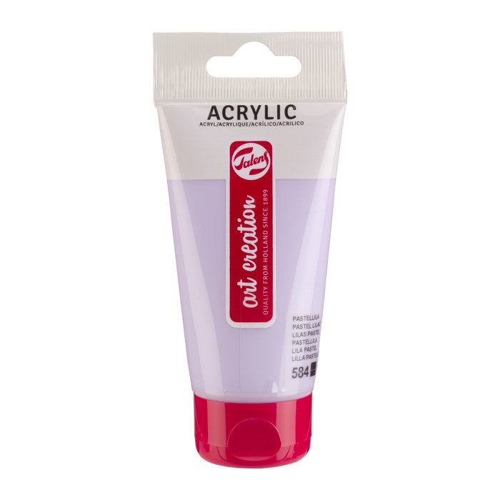 Talens Art Creation Pintura Acrílica Tubo 75 ml Lila Pastel 584 Talens Art Creation Pintura Acrílica Tubo 75 ml Lila Pastel 584
