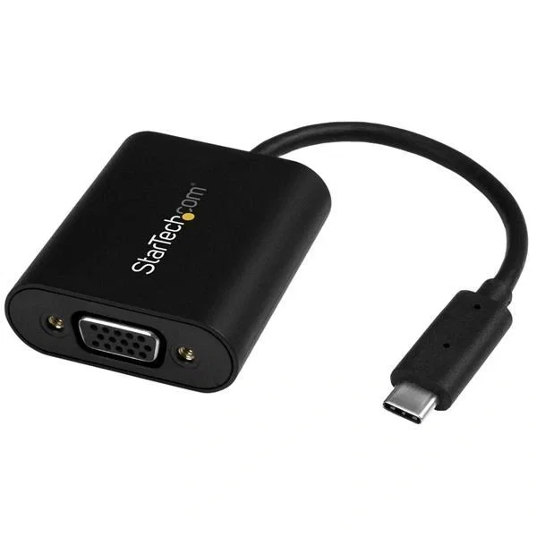 StarTech.com Adaptador Gráfico Externo USB-C a VGA StarTech.com Adaptador Gráfico Externo USB-C a VGA