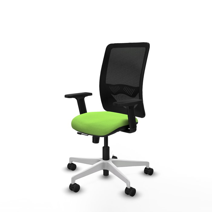 PIQUERAS Y CRESPO Silla de oficina Zulema con mecanismo Sincro/Traslack Pistacho/Negro PIQUERAS Y CRESPO Silla de oficina Zulema con mecanismo Sincro/Traslack Pistacho/Negro